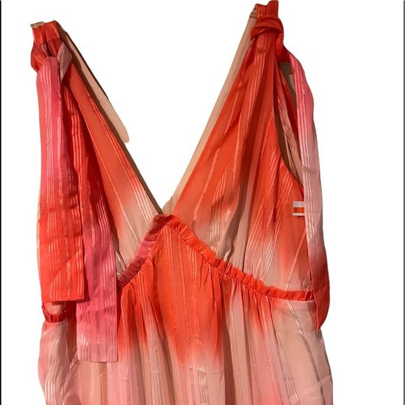 Adelyn Rae Tie Dye Chiffon Midi Dress - Picture 6 of 12